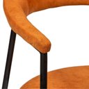 Ver imagem 7 de Cadeira Conforto Anatômico e Estilo Moderno Sala Jantar Restaurante Maya Preto/Premium Terracota