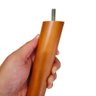 Kit 04 Pés Palito 30cm Madeira Inclinado para Poltrona e Móveis em Geral - 7