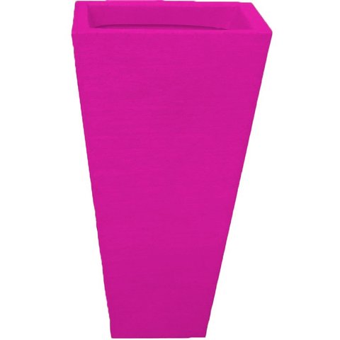 Vaso Planta 60x30 Trapézio Parede Polietileno - ROSA 022