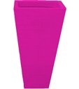 Ver imagem 1 de Vaso Planta 60x30 Trapézio Parede Polietileno - ROSA 022
