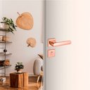 Ver imagem 3 de Fechadura Externa Opera Pado 55 Mm Rose - Rq4 201-90e Ro