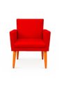 Ver imagem 4 de Kit 2 Poltrona Cadeira para Sala Confortável e Minimalista Paris em Suede