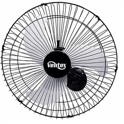 Ventilador de Parede 60cm Tex6 Preto 210w Bivolt Ventex