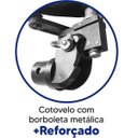 Ver imagem 3 de Ventilador de Parede 60cm Tex6 Preto 210w Bivolt Ventex