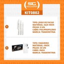 Ver imagem 6 de Kit - Faqueiro Premium 3 Peças + 1 Faqueiro 24 Peças Búzios Inox - Tramontina