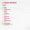 Ver imagem 4 de Cadeira Zoe Preta em Polipropileno Moderna Mobília