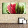 Quadro canvas 55x110 metade de melancia fatiada - 2