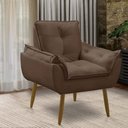 Ver imagem 3 de Kit 2 Poltronas Decorativas Opala Recepção Luxo Confortável