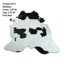 Ver imagem 2 de Tapete de Sala Pele de Vaca Natural