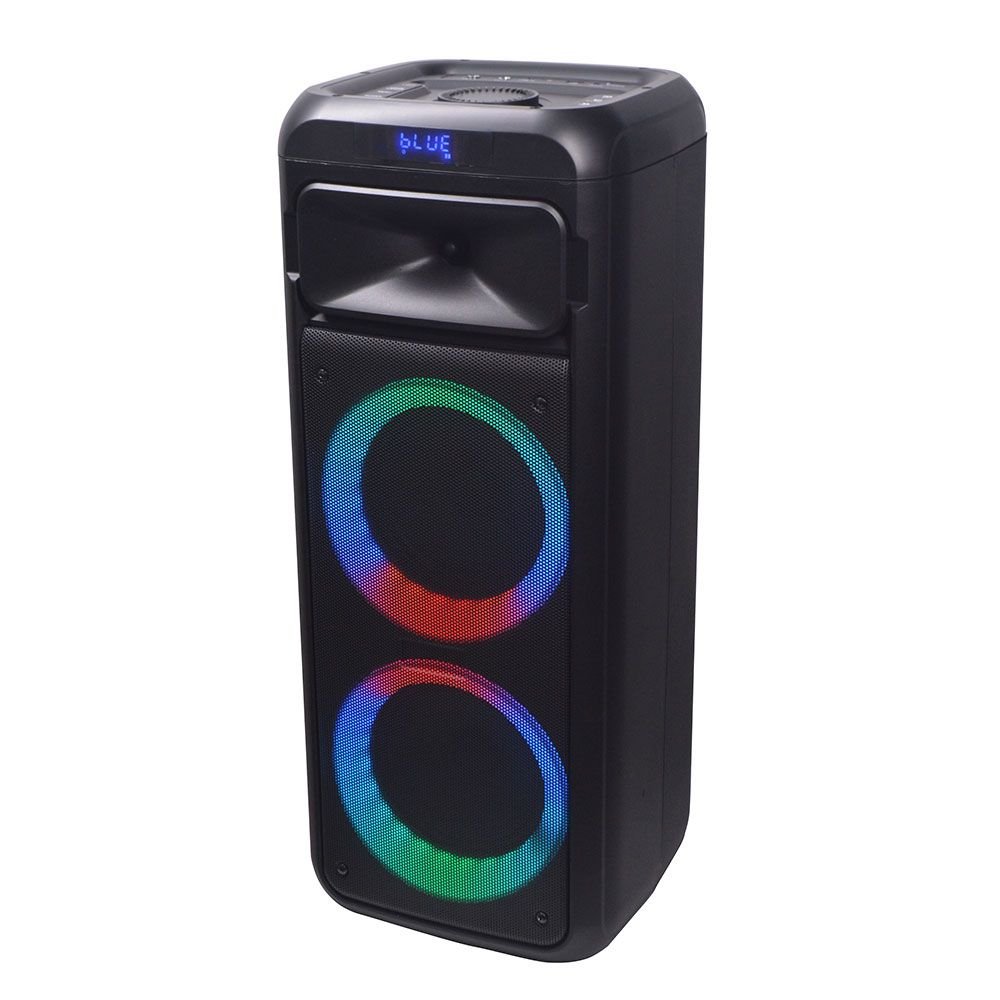 Caixa de Som Amplificada Bluetooth Portátil Gallant 750W Lights Colors Swich Bivolt - 3