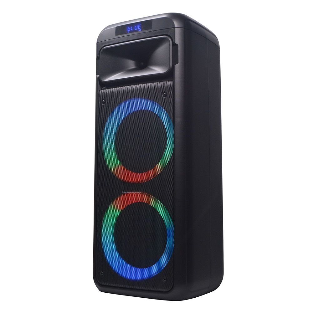 Caixa de Som Amplificada Bluetooth Portátil Gallant 750W Lights Colors Swich Bivolt - 2