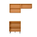 Ver imagem 6 de Armário Multiuso Lavanderia Modulada 3 Peças 160cm Ravena Poliman Móveis
