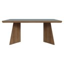 Ver imagem 4 de Mesa de Jantar Retangular Tampo com Moldura Rustic/Cinza 5389 Madesa