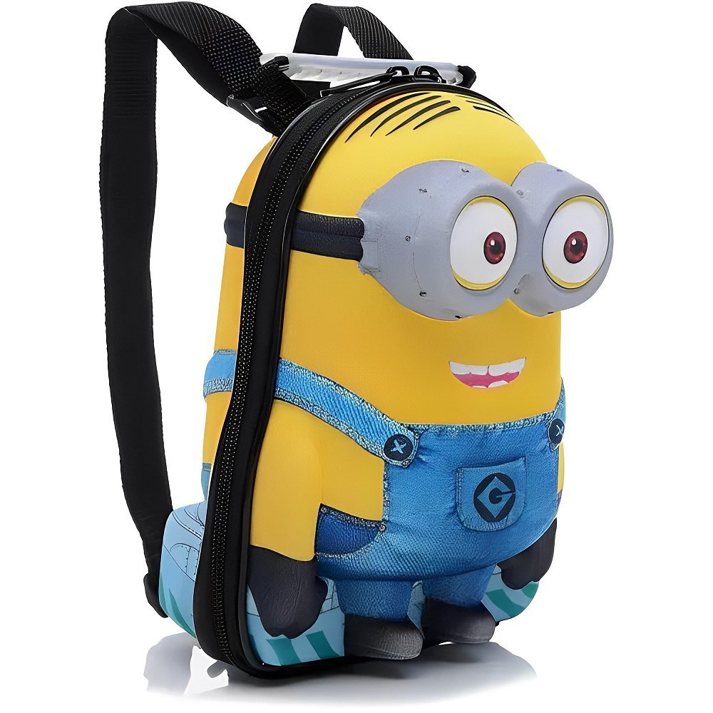 Lancheira Infantil Escolar Minions Dave 3D | MadeiraMadeira