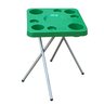 Mesa Petisqueira Desmontável/dobrável Verde Elegante Plus - 1