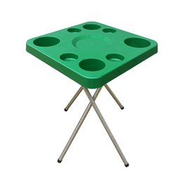 Mesa Petisqueira Desmontável/dobrável Verde Elegante Plus - 2