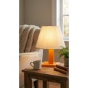 Ver imagem 3 de Abajur para Quarto Infantil de Madeira Bivolt 35cm Soft