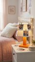 Ver imagem 1 de Abajur para Quarto Infantil de Madeira Bivolt 35cm Soft