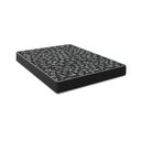 Ver imagem 3 de Cama Box Casal Tecido Marrom com Colchão D20 Tampo Preto 12cm