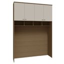 Ver imagem 1 de Guarda Roupa Modulado Ponte 173cm 04 Portas Setiba