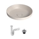 Ver imagem 1 de Cuba de Sobrepor Deca Slim 40x40 Redonda Barbante + Válvula + Sifão