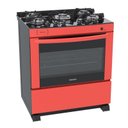 Ver imagem 1 de FOGAO 5 BOCAS VENAX DELPLUS VITREO BL VERMELHO GAS GLP