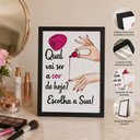 Ver imagem 3 de qual Vai Ser a Cor de Hoje? Escolha a Sua! Quadro Manicure
