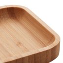 Ver imagem 3 de Bandeja de Bambu Hire Retangular Pequena 20x10x1,5cm Lyor