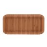 Bandeja de Bambu Hire Retangular Pequena 20x10x1,5cm Lyor - 5