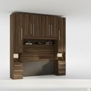 Ver imagem 2 de Dormitório Queen Size sem Cama 1220s Noce Málaga