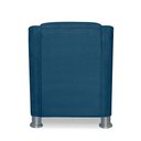 Ver imagem 3 de Mini Poltrona Cadeira Infantil Tilla de Criança Suede Azul Marinho