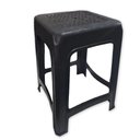 Ver imagem 5 de Banco Plastico Adulto Banquinho Banqueta Resistente Multiuso Preto