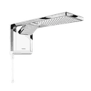 Ver imagem 1 de Chuveiro Acqua Duo Ultra Eletrônico Branco/cromado 127v 5500w Lorenzetti Chuveiro Acqua Duo Ultra El
