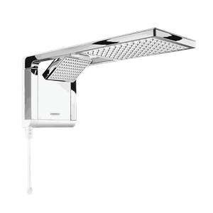 Chuveiro Acqua Duo Ultra Eletrônico Branco/cromado 127v 5500w Lorenzetti Chuveiro Acqua Duo Ultra El