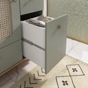 Ver imagem 4 de Conjunto para Banheiro Júlia C/ Pés 78cm e Espelheira - Fabribam