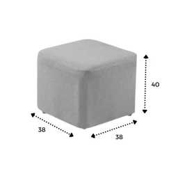 Poltrona Amamentação Balanço com Puff Versão Premium Itália Tecido Veludo Cinza - 5