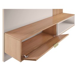 Rack com Painel Suspenso Tocantins 160 Cm para Tv de até 60 - 7