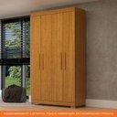 Ver imagem 5 de Guarda Roupa Solteiro 4 Portas 100% Mdf Lana Acp Móveis Cinamomo