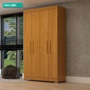 Ver imagem 2 de Guarda Roupa Solteiro 4 Portas 100% Mdf Lana Acp Móveis Cinamomo