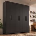 Ver imagem 1 de Guarda-Roupa Casal Lisboa 6 Portas 2 Gavetas com Pés