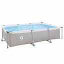 Ver imagem 1 de Piscina Estrutural Retangular 3701 Litros Avenli Jilong