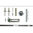 Ver imagem 2 de Kit Trilho para Porta Camarão Branco Metal 90 Centímetros