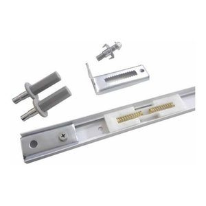 Kit Trilho para Porta Camarão Branco Metal 90 Centímetros