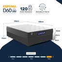 Ver imagem 3 de Cama Box com Colchão Gazin de Espuma D28 Double Face Force Up Casal 138cm