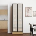 Ver imagem 2 de Cristaleira 2 Portas Reflecta 70cm Nara CabeCasa MadeiraOriginals