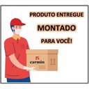 Ver imagem 5 de Conjunto Gabinete Banheiro C/ Espelheira - Cj Turin 80 Cm C/ Tampo de Vidro - Branco / Preto