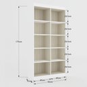 Ver imagem 4 de Armário para Escritório Barramas 4 Portas