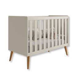 Quarto de Bebê Berço + Cômoda + Guarda Roupa Isis:areia - 3