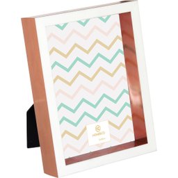 HOME&CO VALENTHIN PORTA-RETRATOS 13X18 20x15x4cm PLÁSTICO COBRE - 1