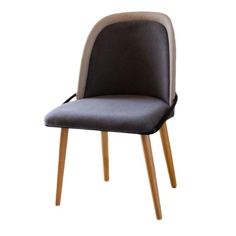 Conjunto 6 Cadeiras Tayse Decorativa Estofada Anatomica para Sala de Jantar e Cozinha- Tecido Boucle